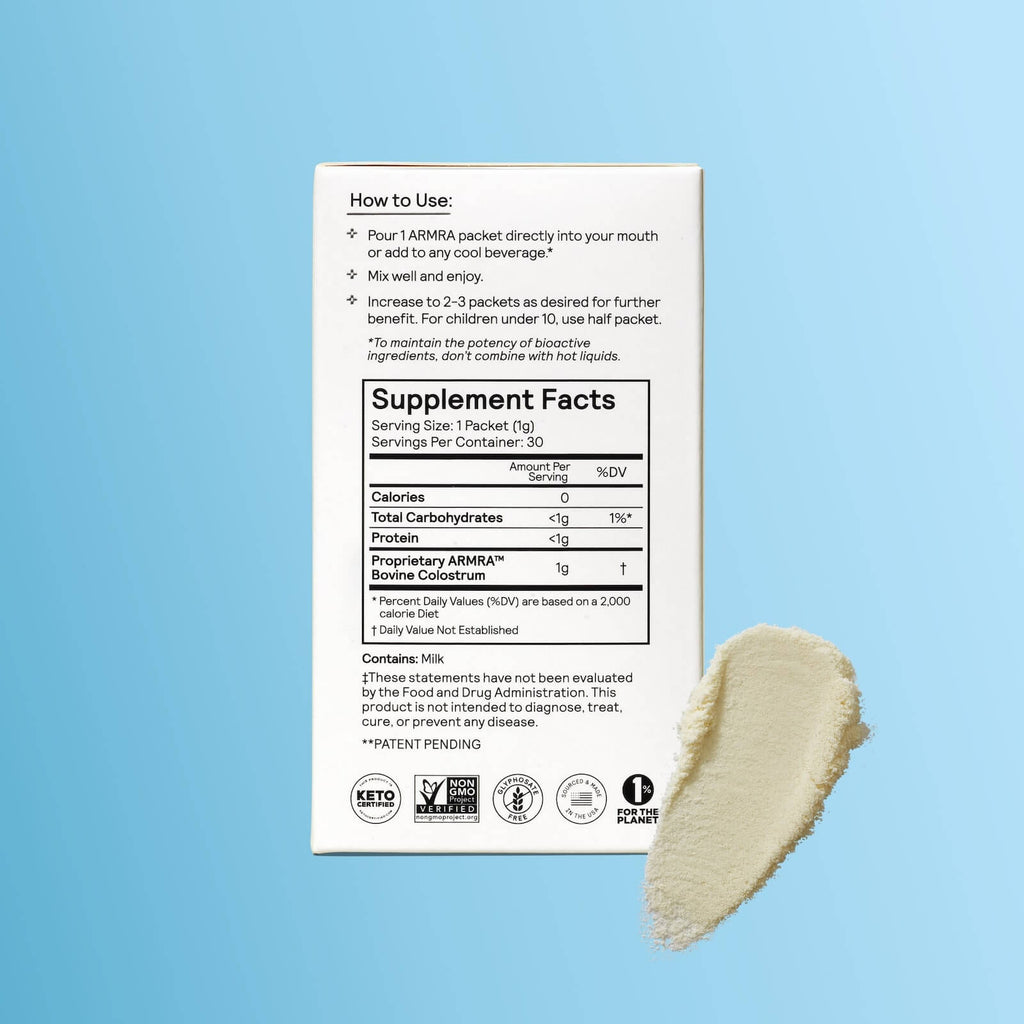 ARMRA Unflavored Travel Sticks